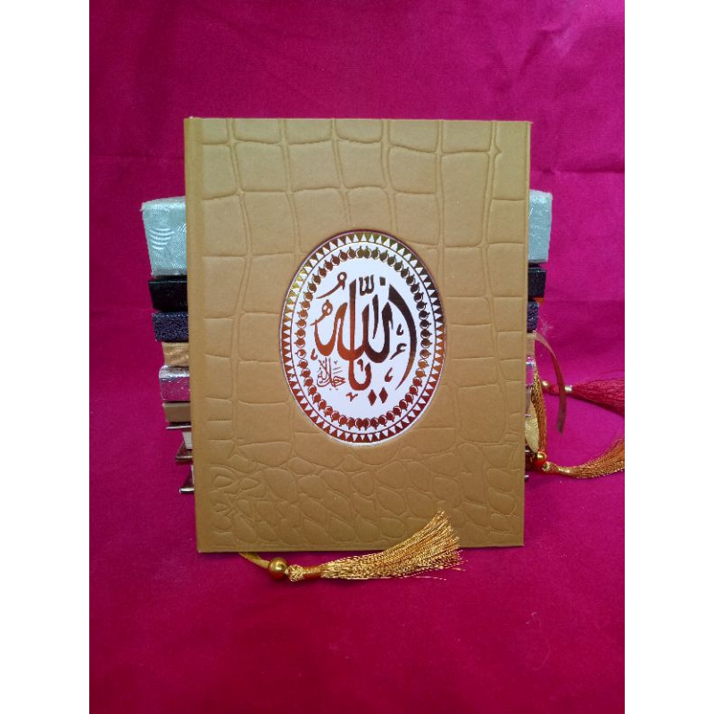Yasin Hard Cover Motif Embos Kulit Buaya 01