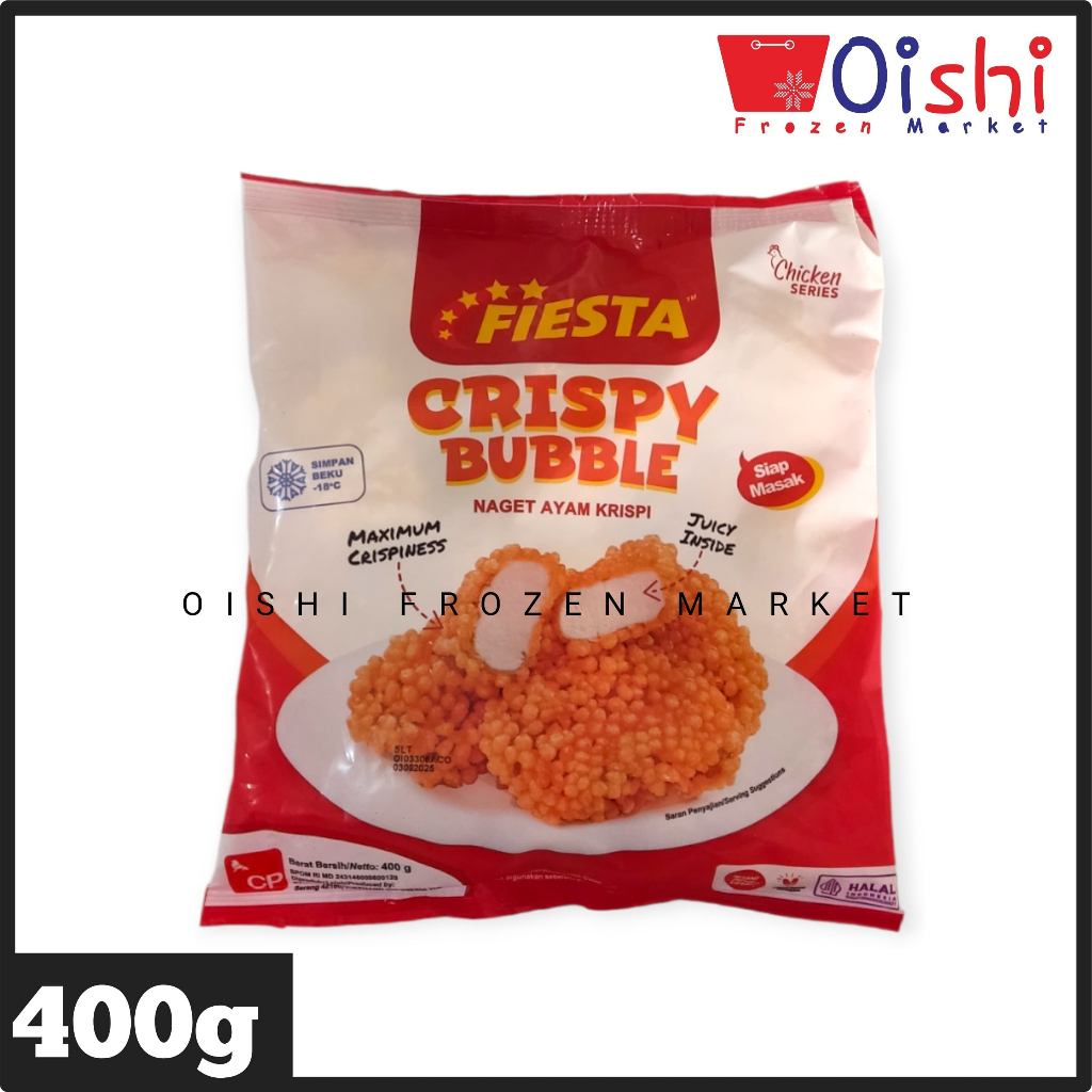 

Fiesta Katsu & Nugget Crispy Bubble 400g