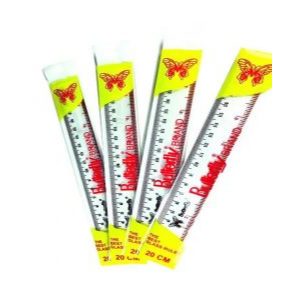 

RB Penggaris Butterfly 30CM,20CM,15CM isi 12 PCS