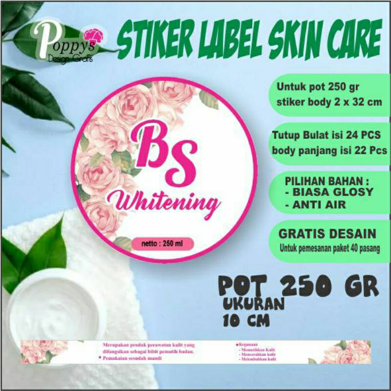 

@smd.poppy stiker HB stiker label Lotion stiker lulur