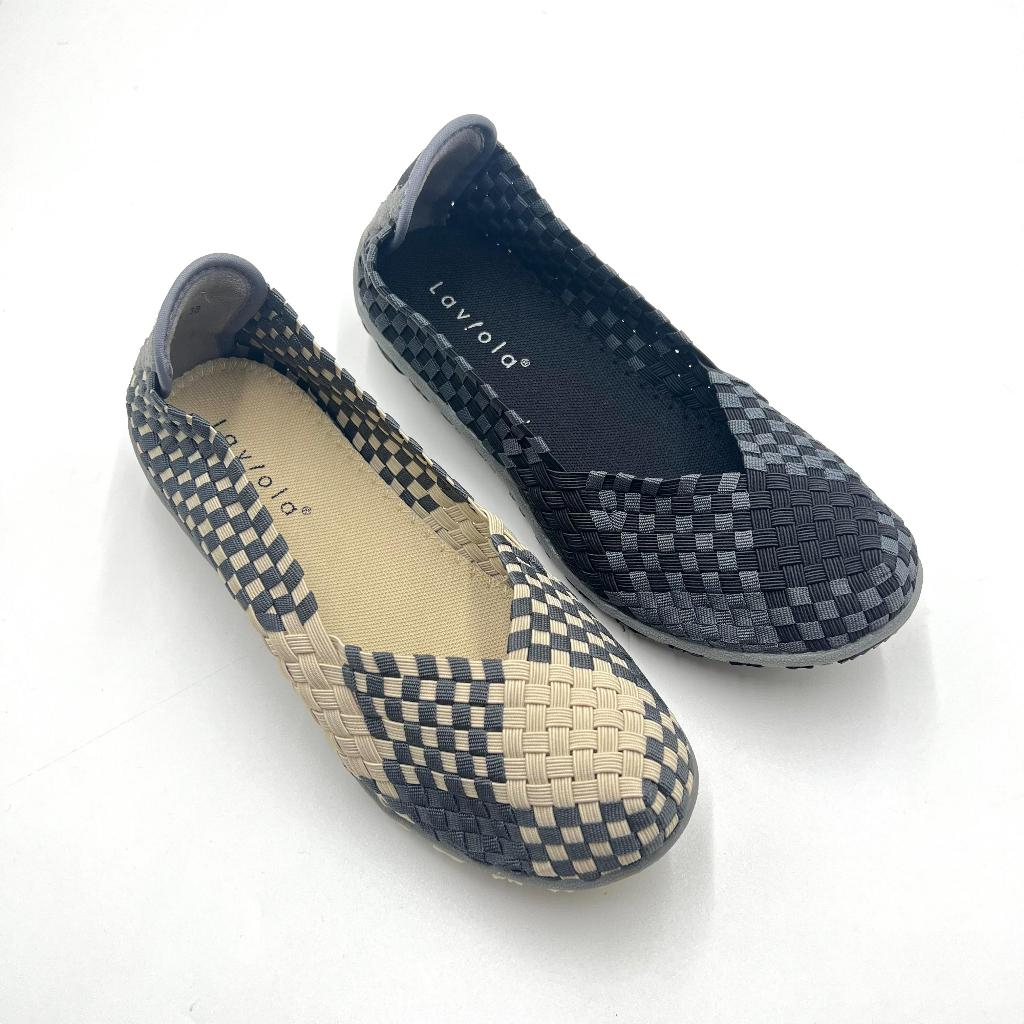 Laviola Shoes - 4615 LSY - Sepatu Slip On Rajut Wanita