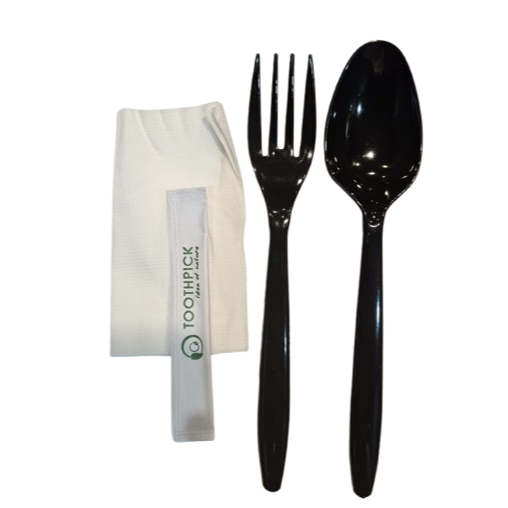 SET SENDOK GARPU PLASTIK PREMIUM / SENDOK SET HYGIENE PREMIUM LENGKAP