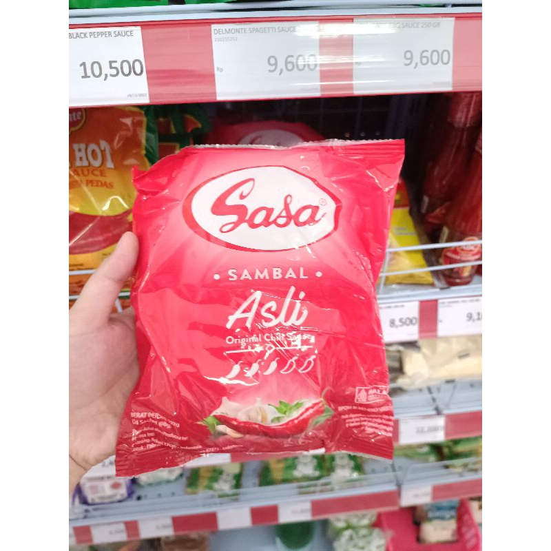 

[ 24 BKS ] Sasa Sambal Asli Sachets 24x8gram