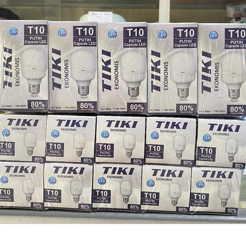 TIKI LED 10 WATT Lampu Murah