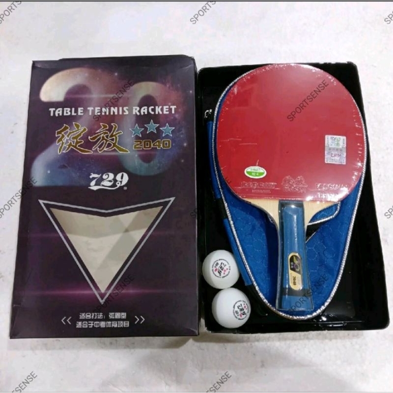Bat Bet Pingpong Tenis Meja Friendship 729 2040 Carbon Original