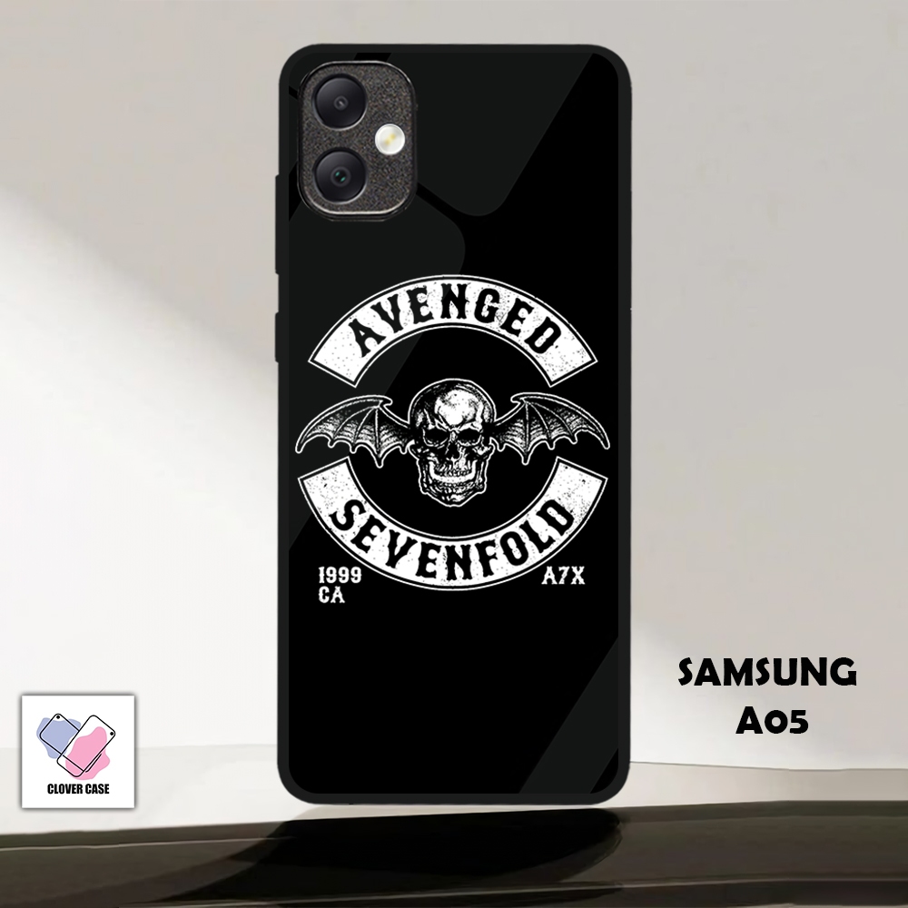 [TH11]  Case Glossy Case | SAMSUNG A05 | CASE KEKINIAN LUCU |  Casing Hp Kilau Motif AVENGED SEVENFO