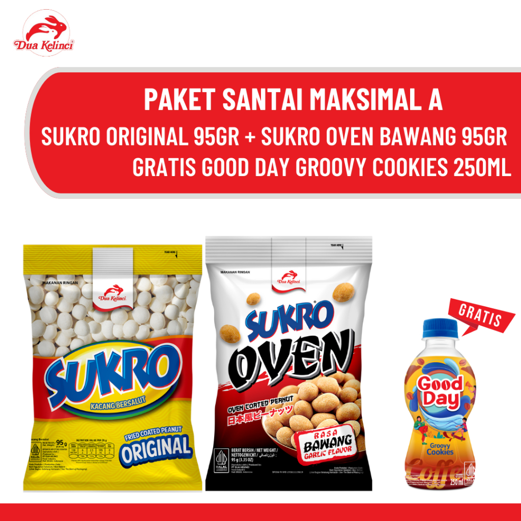 

PAKET SANTAI MAKSIMAL A - SUKRO X GOOD DAY