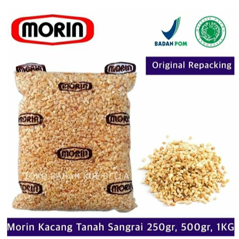 

KACANG TANAH SANGRAI TOPPING MORIN / DICED PEANUT 100GRAM