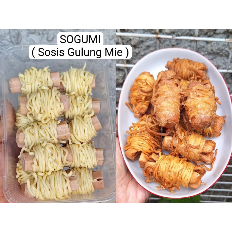 

Sogumi / sosis gulung mie / Frozen food / bekal anak / makanan beku