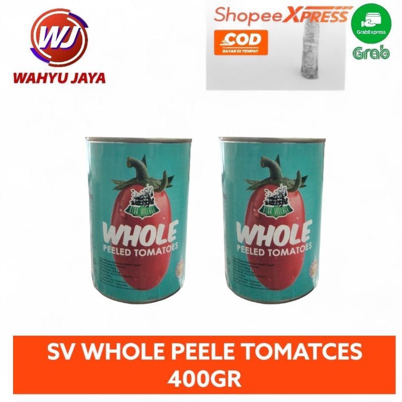 

SV WHOLE PEELEDTOMATOES400gr