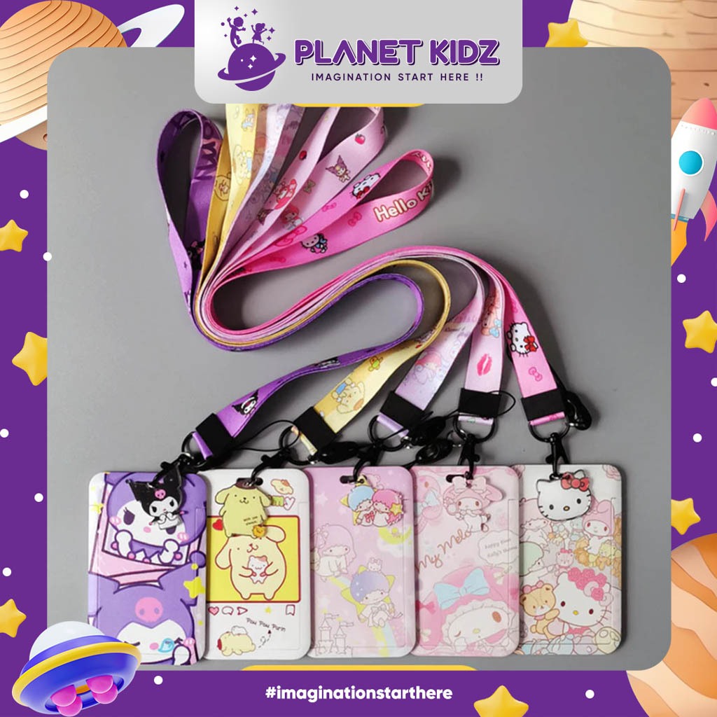 

PLANETKIDZ BA78 Gantungan Kartu Name Tag ID Card Holder PREMIUM