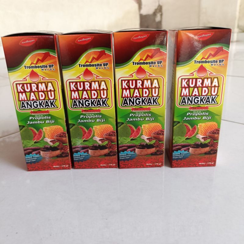 

sari kurma madu angkak kemasan 170g