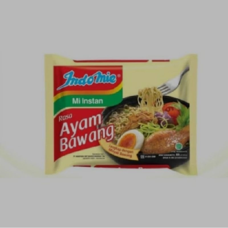 

Mie Instan INDOMIE kuah Rasa Ayam Bawang