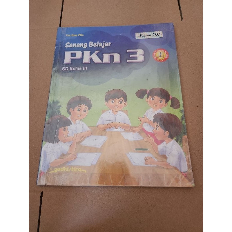 Buku PPKN kelas 3 SD Yudhistira tahun 2006