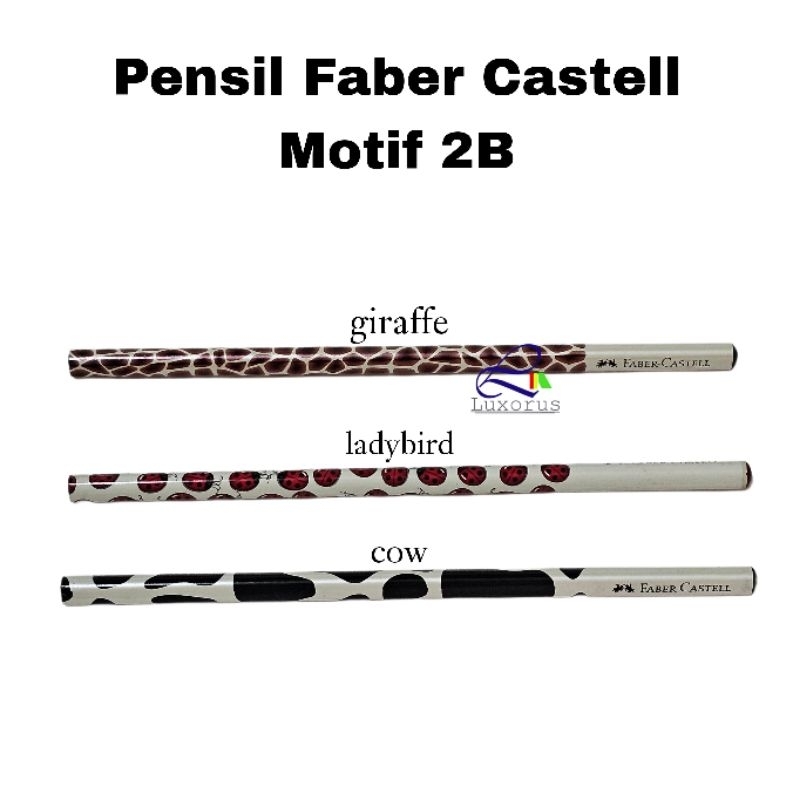 

Pensil Faber Castell Motif Tringular 2B