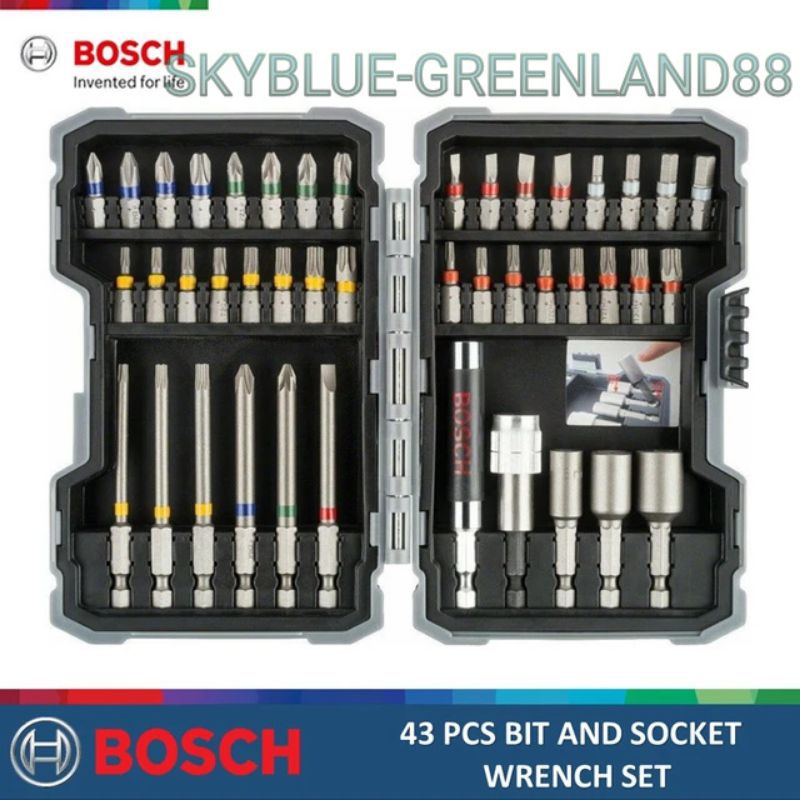 BOSCH Mata obeng Set 43 Pcs Screwdriver Bit
