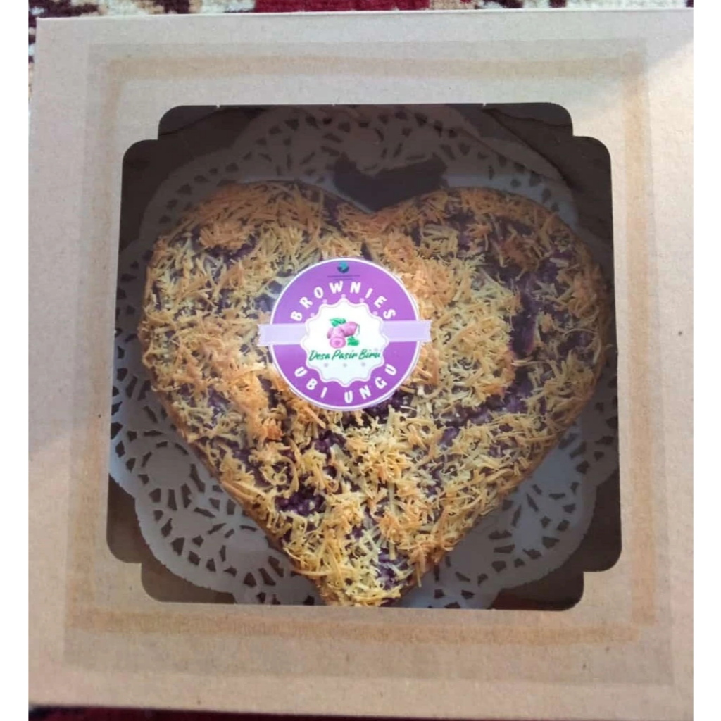 

Brownies ubi ungu