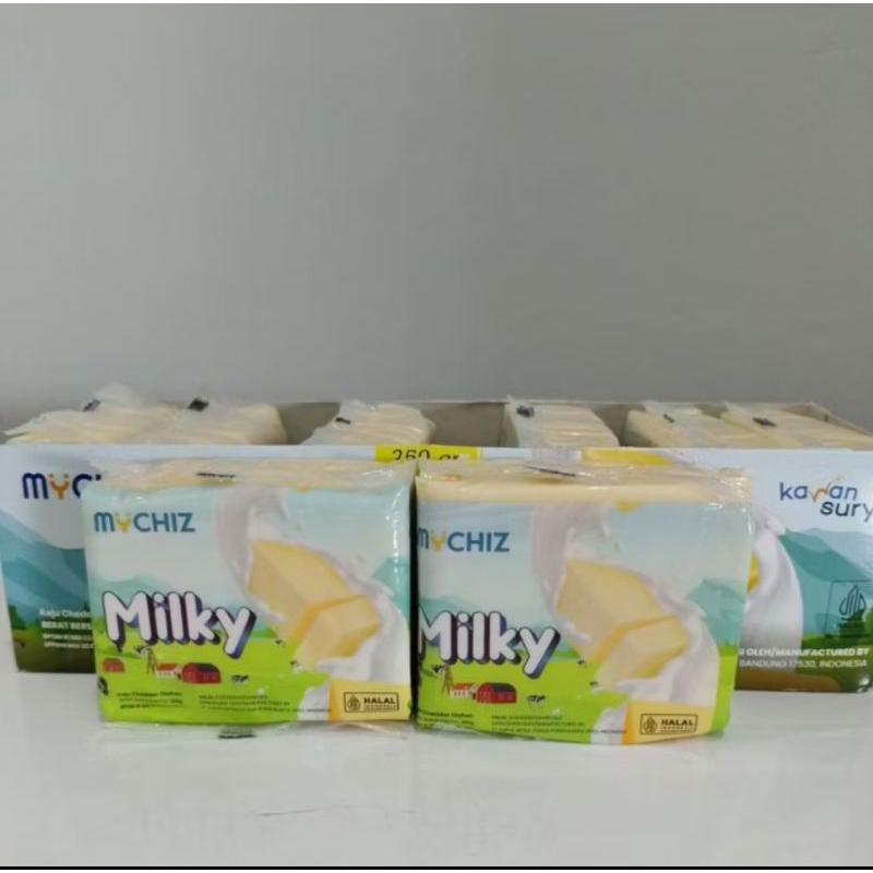 

Keju MYCHIZ MILKY 250 gram