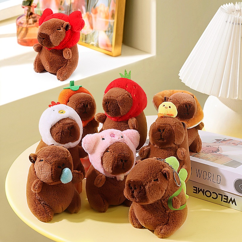 GM - GANTUNGAN TAS BONEKA CAPYBARA | GANCI GANTUNGAN KUNCI CAPIBARA | BONEKA CAPYBARA | CAPY BARA | 