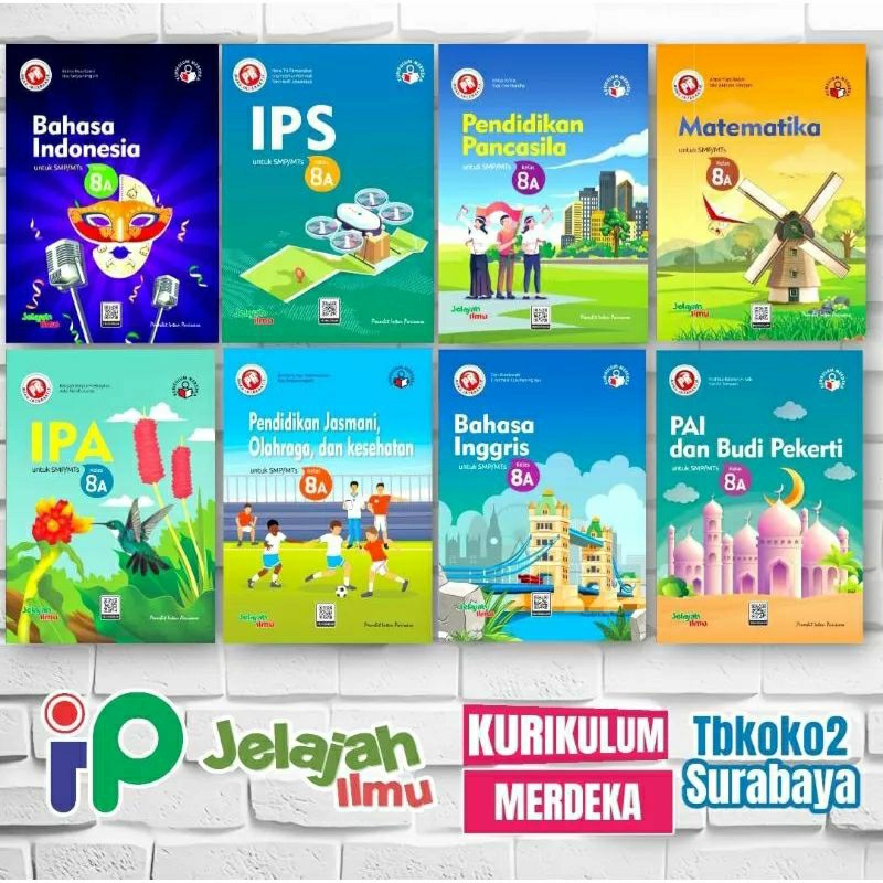 Buku kunci jawaban lks pr Smp kelas 7 dan 8 Kurikulum Merdeka Intan Pariwara