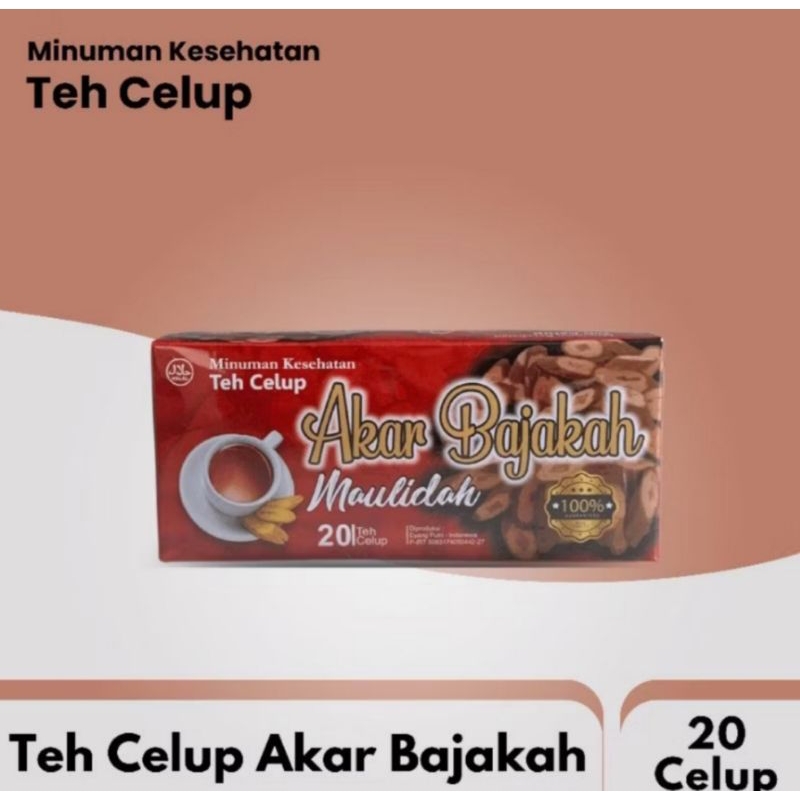 

Teh Celup Akar Kayu Bajakah Kalalawit Abbas isi 10 celup Asli Kalimantan