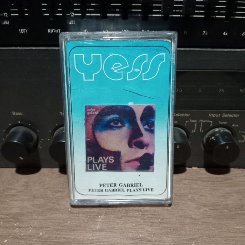 Kaset Yess 073 Peter Gabriel - Peter Gabriel Plays Live
