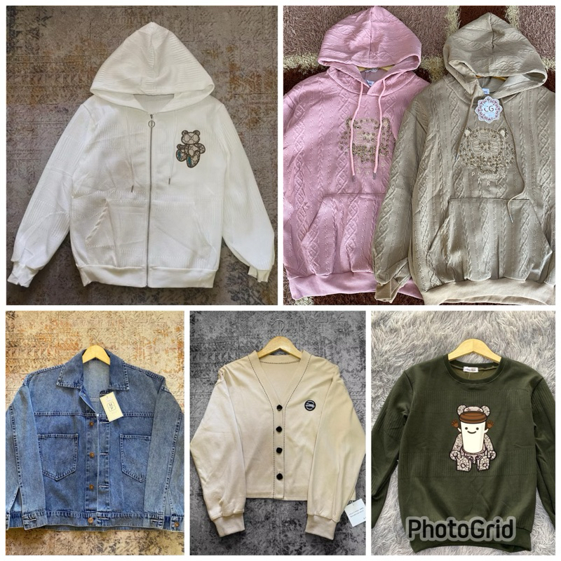 Jacket wanita | jacket denim | jacket jeans korea style | sweater wanita