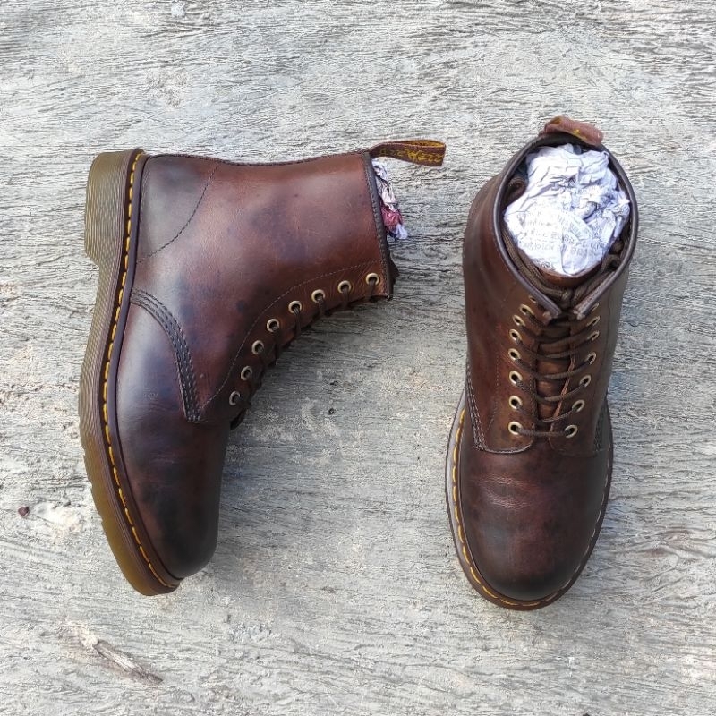 dr. martens 1460 crazy horse gaucho