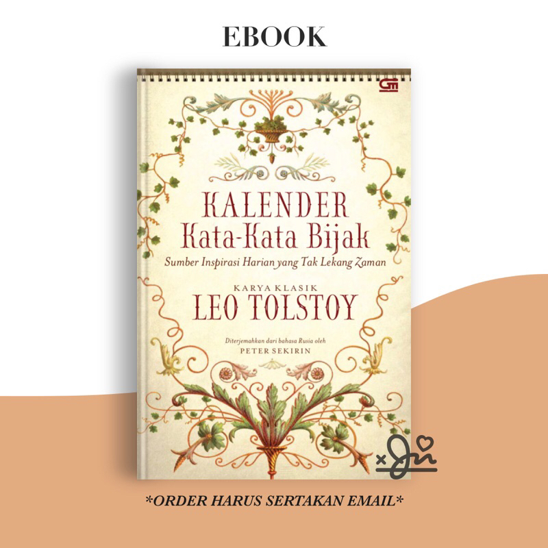 

[SE345] Kalender Kata-kata Bijak by Leo Tolstoy