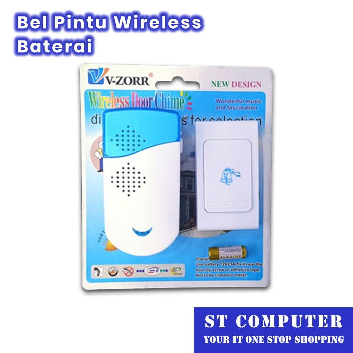Bel Pintu Wireless Baterai