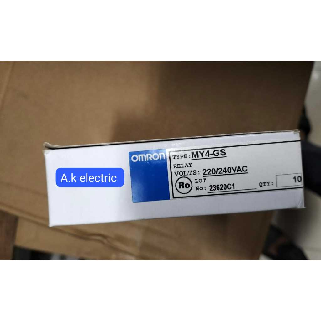 Relay OMRON MY4-GS 220V AC 14 PIN ASLI ORIGINAL