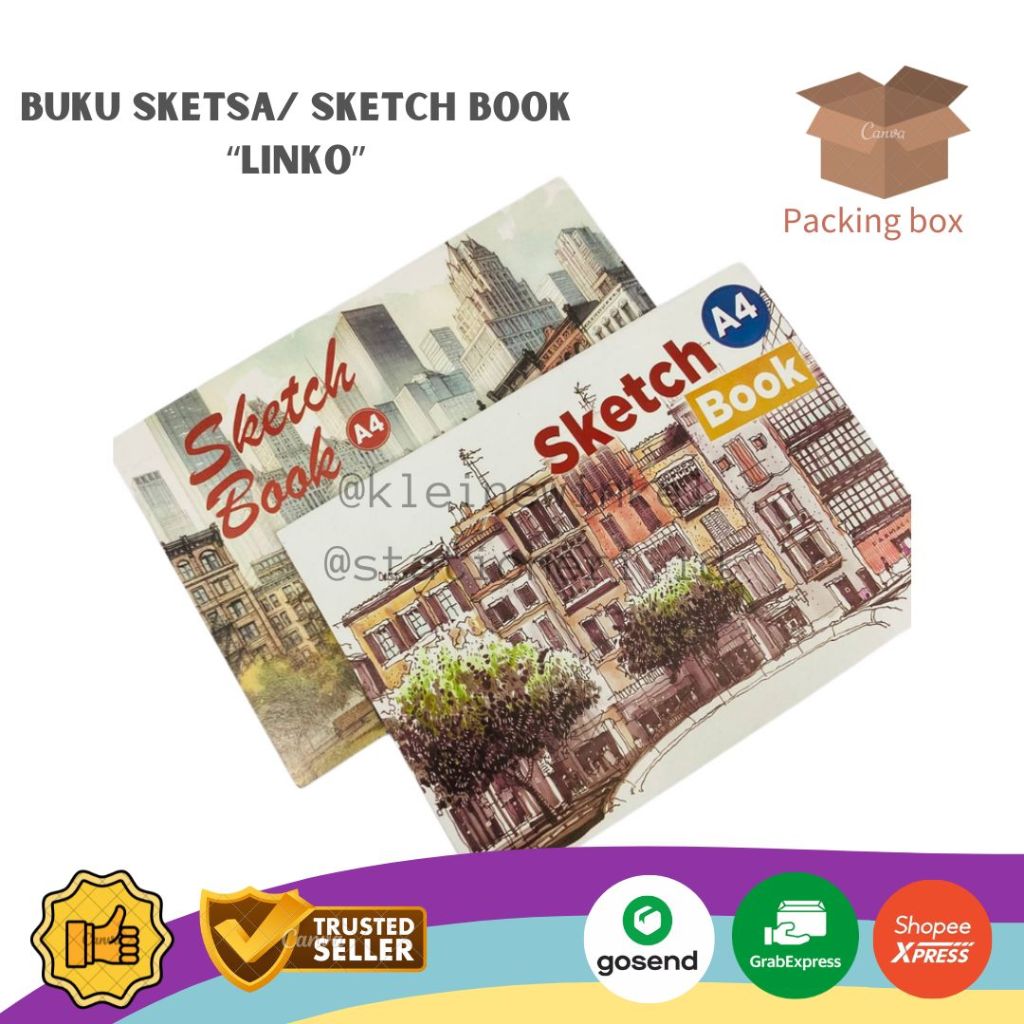 

Sketch Book A4 /Buku Sketsa A4 [ 1 PCS ]