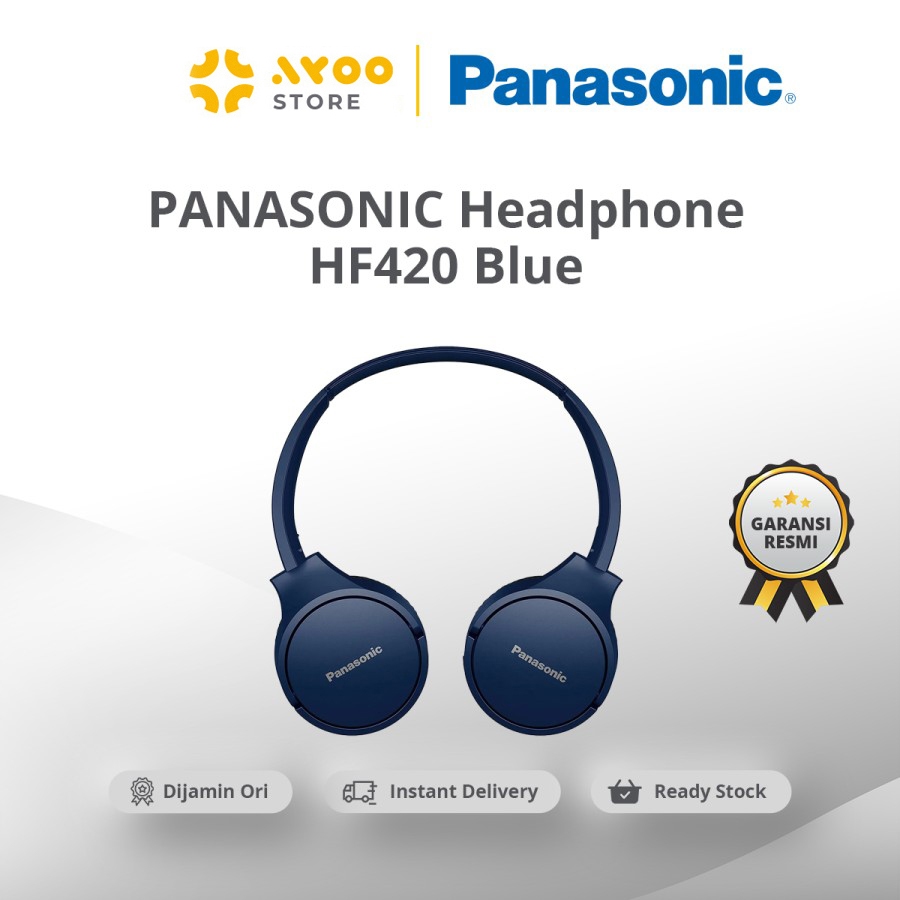 PANASONIC Headphone HF420 Blue