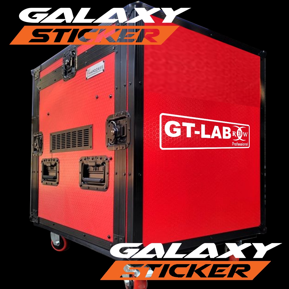 cutting sticker hardcase sound system GT-lab RDW.stiker audio alat musik GT-LAB RDW