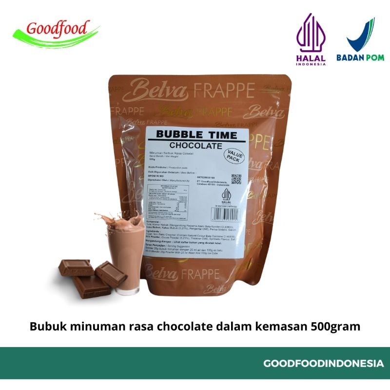 

Chocolate Bubble Time 500 gram
