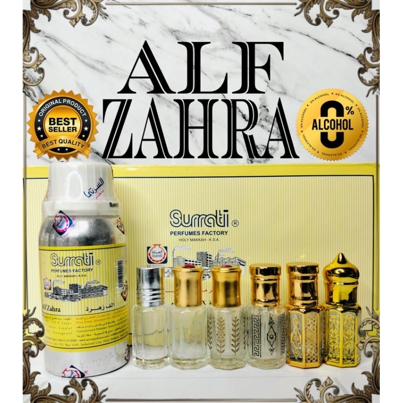 Bibit parfum murni tanpa campuran,aroma ALF ZAHRA (1000 bunga) by surrati