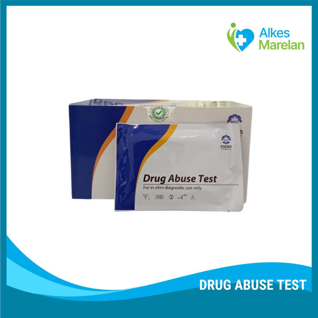 EGENS - Drug Abuse Test 3 / 6 Parameter , 3 Parameter , 7 Parameter / Tes Urine Urin / Tes Narkoba