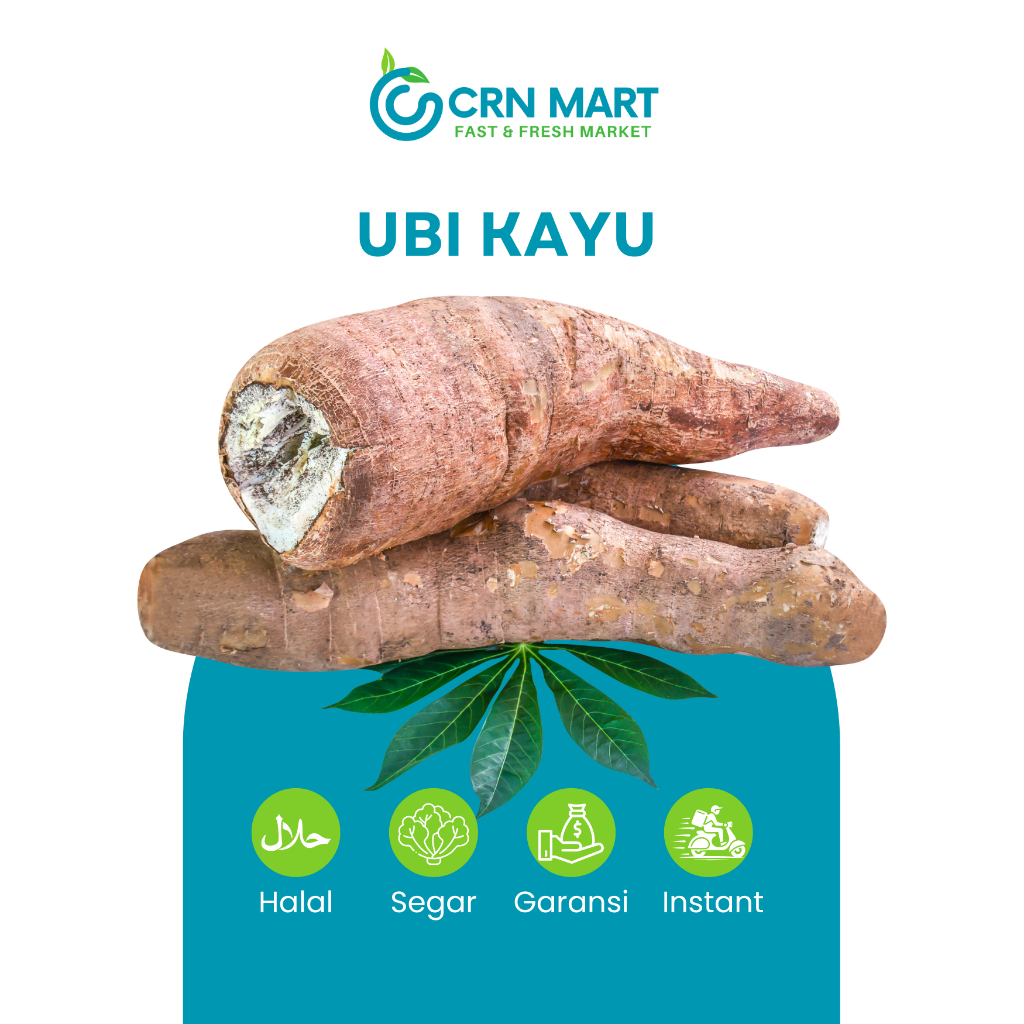 

CRN MART - Ubi Kayu Segar/Ubi Kayu Fresh 1kg