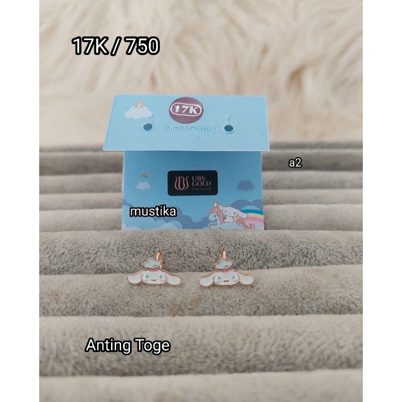 Anting toge model Cinnamoroll 17K / 750 - Mustika