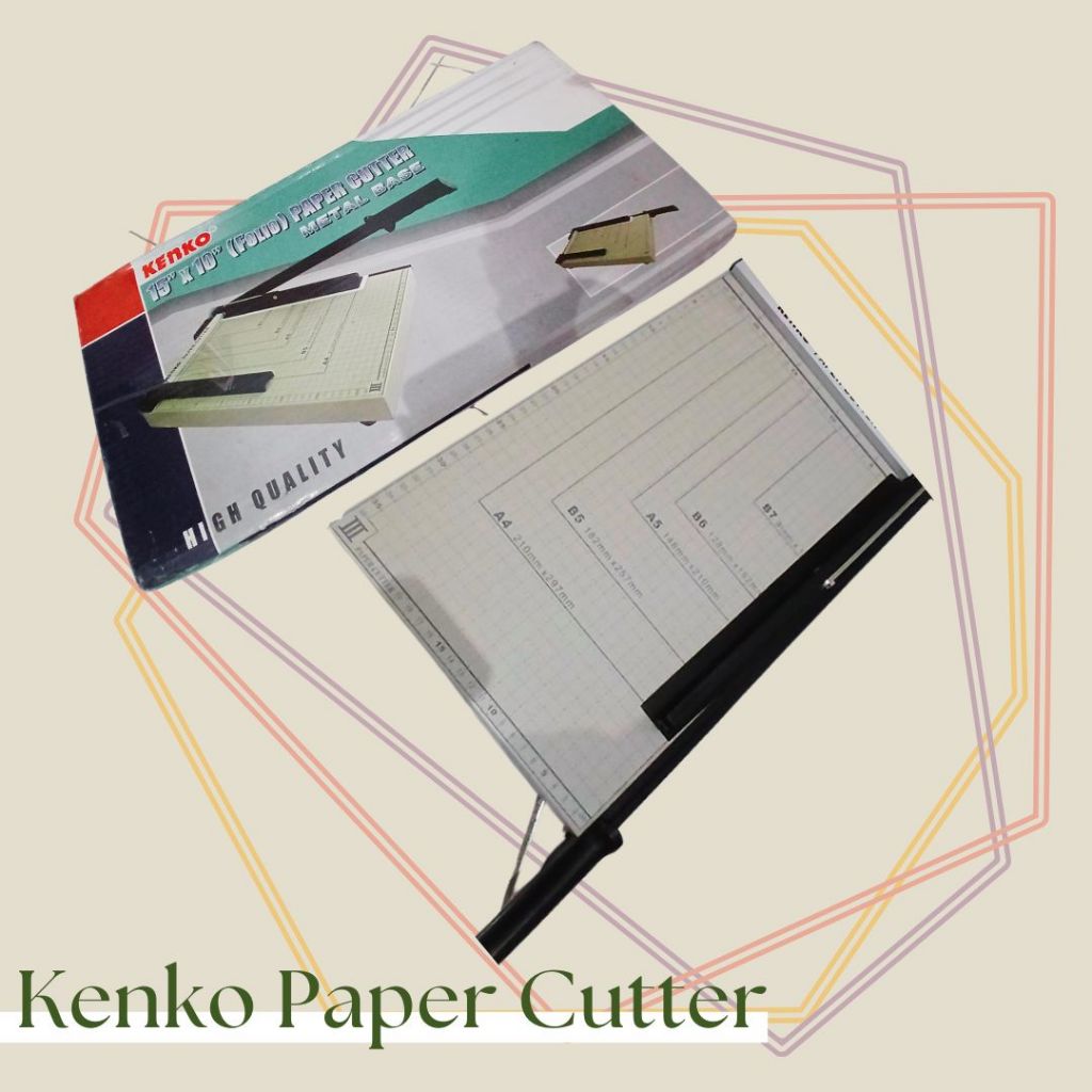 

Kenko Paper Cutter | Pemotong Kertas [SC]