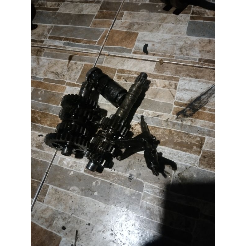 gigi rasio susun gearbox transmisi fulset yamaha jupiter z1 pnp vega vorce