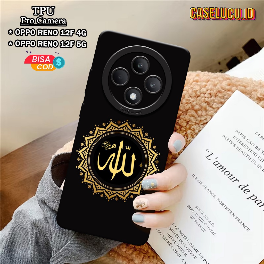 Casing Hp Oppo Reno 12F 4G / 12F 5G Terbaru Fashion Case Muslim Case Hp Oppo Reno 12F 4G / 12F 5G So