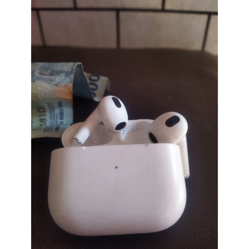 AIRPODS APPLE Gen 3 Original second , airpods gen 3 original , Airpods second asli apple generasi 3