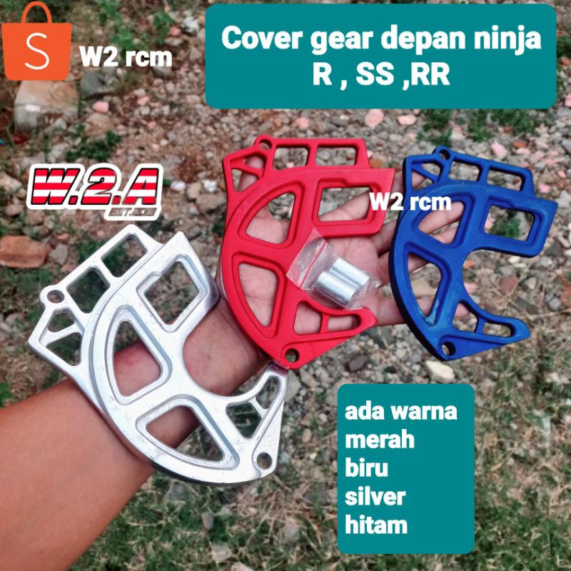 Cover gear depan ninja r rr ss coak manisan gear depan ninja r rr ss