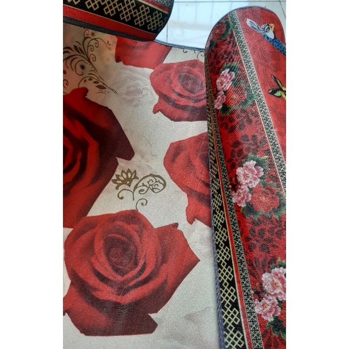 TEKNOLOGI TERKINI YAKIMURA PROMO  KARPET MOTIF GAMBAR BOLAK BALIK 12X18 CM SPONS YAKIMURA