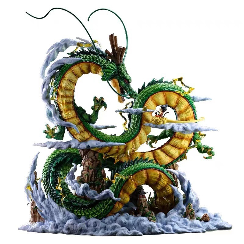 action figure statue shenlong green dragon ball 40 cm