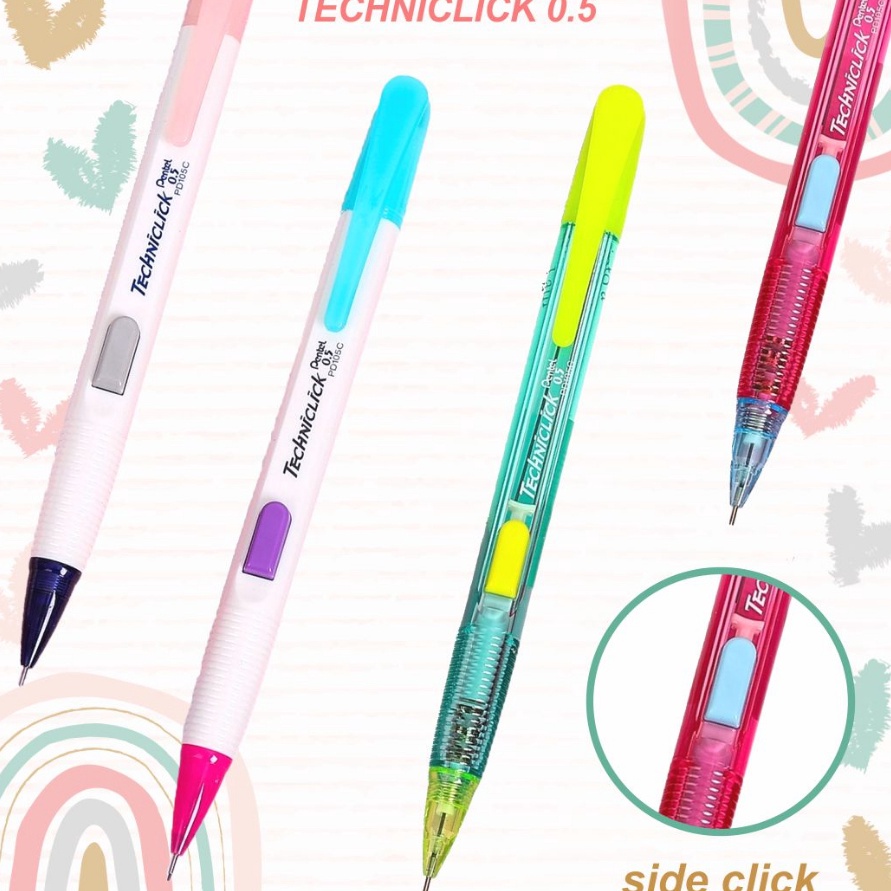 

PREMIUM Pensil Mekanik PENTEL Techniclick 5mm