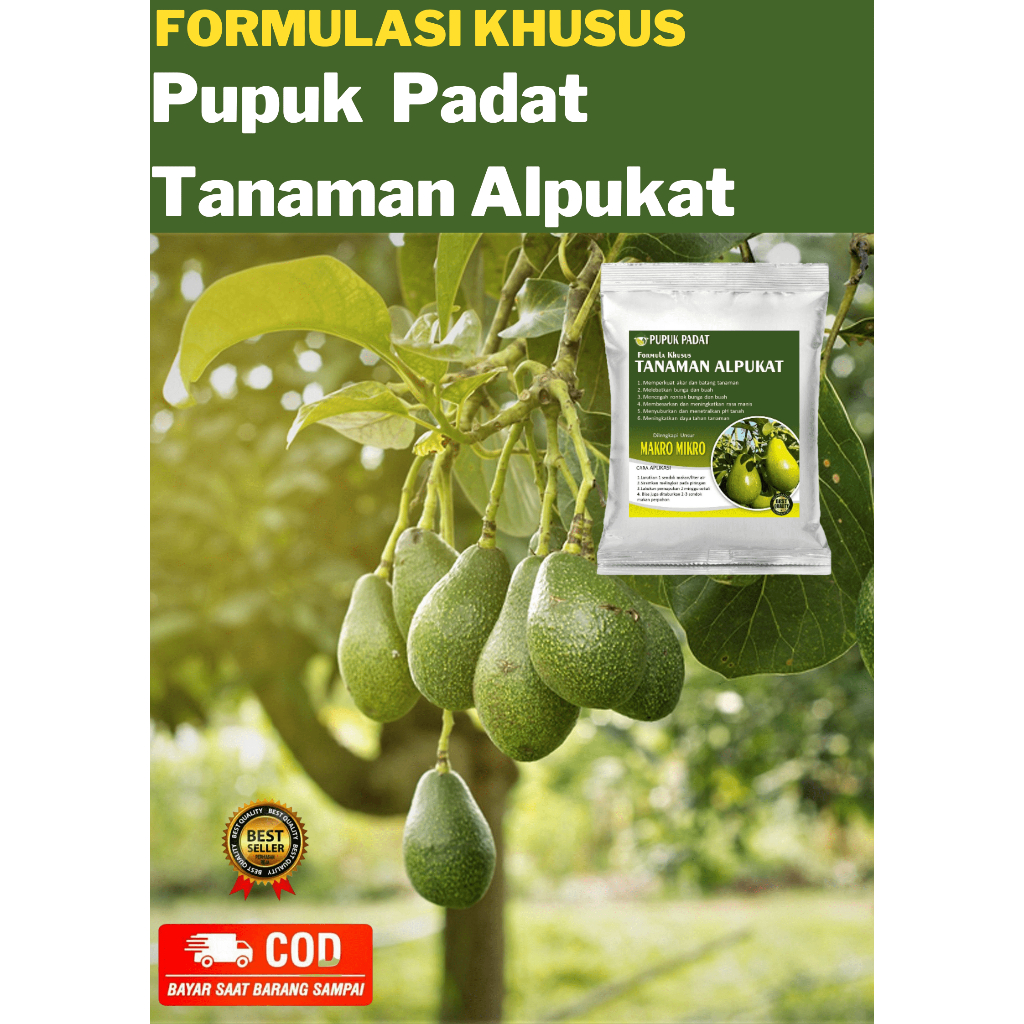 Pupuk Booster Alpukat Pupuk Magic Booster Untuk Buah Alpukat Cepat Berbuah Pelebat dan Anti Rontok