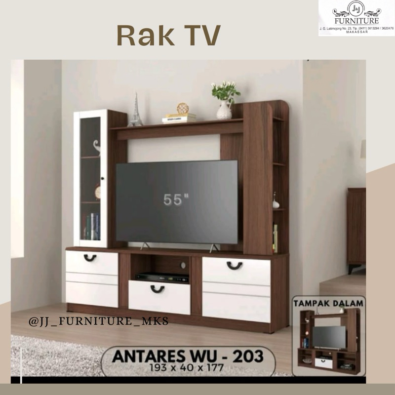 Rak TV Minimalis murah makassar