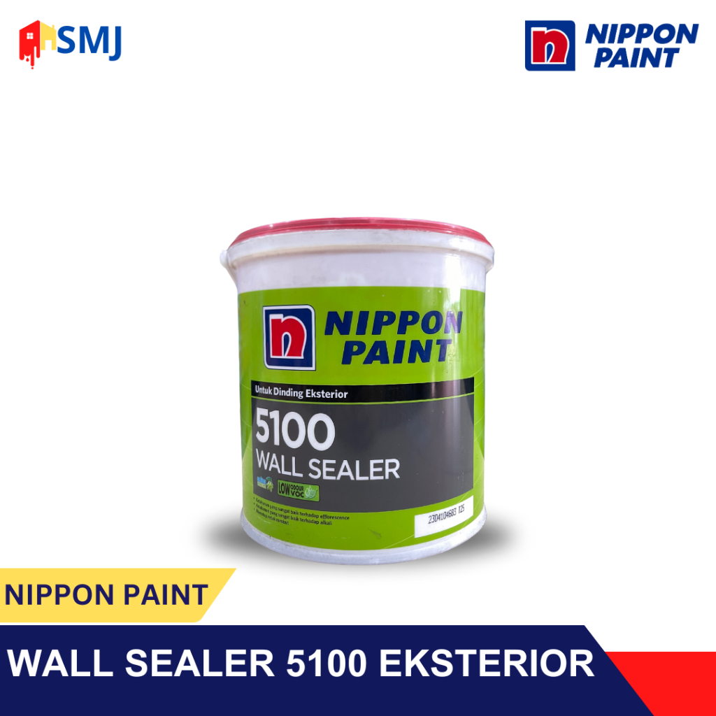 Nippon Paint Wall Sealer 5100 Eksterior 4 Kg - Sealer / Primer / Cat Dasar Eksterior